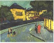 Ernst Ludwig Kirchner, Dresden-Friedrichstadt